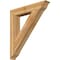 Ekena Millwork Traditional Traditional Rough Sawn Bracket, Western Red Cedar, 6"W x 38"D x 42"H BKT06X38X42TRA01RWR - alternate 1